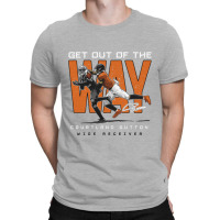 Courtland Sutton Get Out Of The Way T-shirt | Artistshot