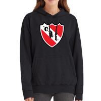 Escudo Del Club Atlético Independiente Vintage Hoodie | Artistshot