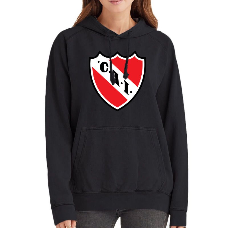 Escudo Del Club Atlético Independiente Vintage Hoodie | Artistshot