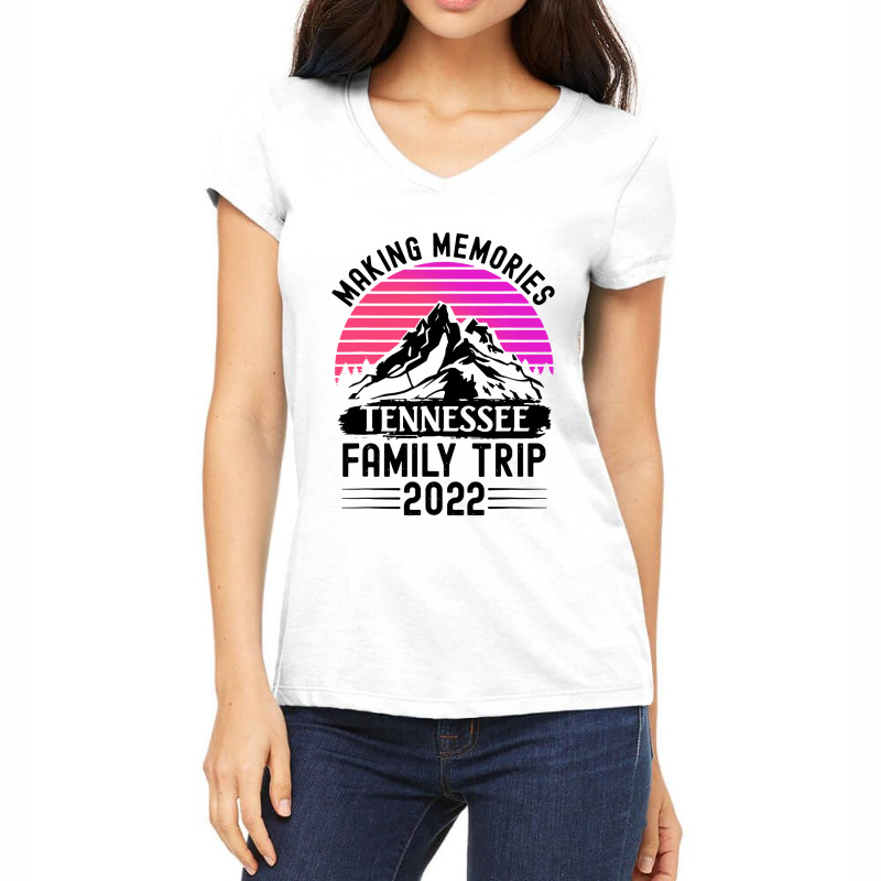 Tennessee Family Trip Women's V-Neck T-Shirt by GegerGeden | Artistshot