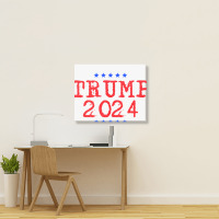 Trump 2024 Landscape Canvas Print | Artistshot