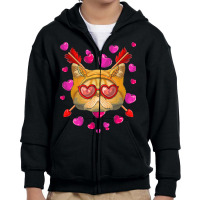 Exotic Shorthair Valentines Day T  Shirt Exotic Shorthair Valentines D Youth Zipper Hoodie | Artistshot