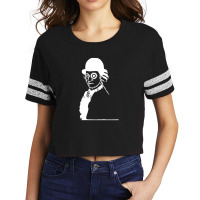 Clockwork Mozart Orange Scorecard Crop Tee | Artistshot