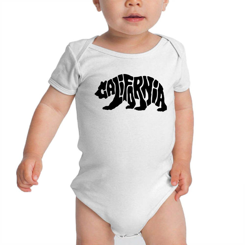 California Republic Bear Baby Bodysuit by GassPoll | Artistshot