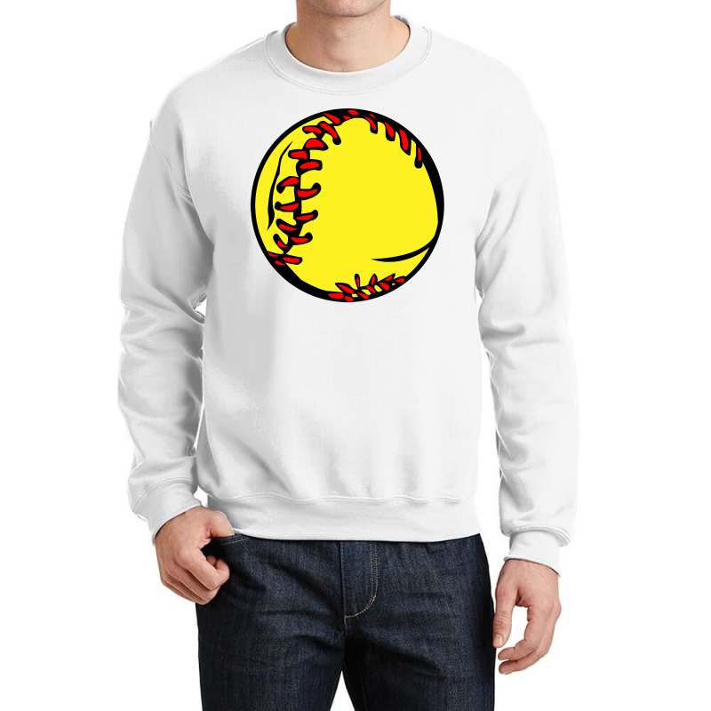 People's Republic Of Burlington Softball Crewneck Sweatshirt | Artistshot