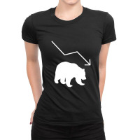 Bear Market Ladies Fitted T-shirt | Artistshot