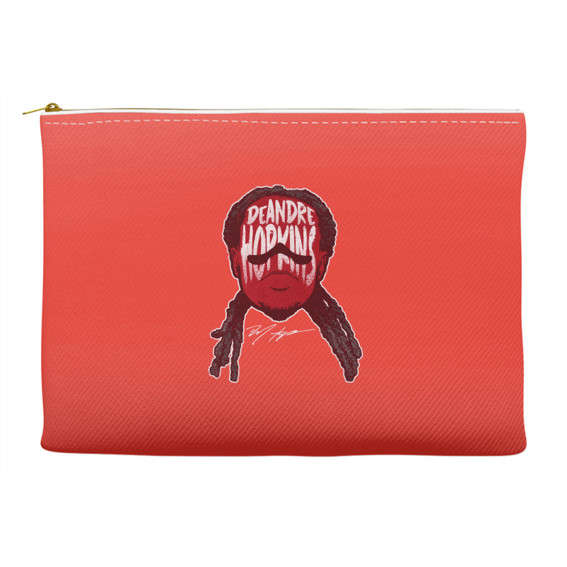 Deandre Hopkins Player Silhouette Accessory Pouches | Artistshot