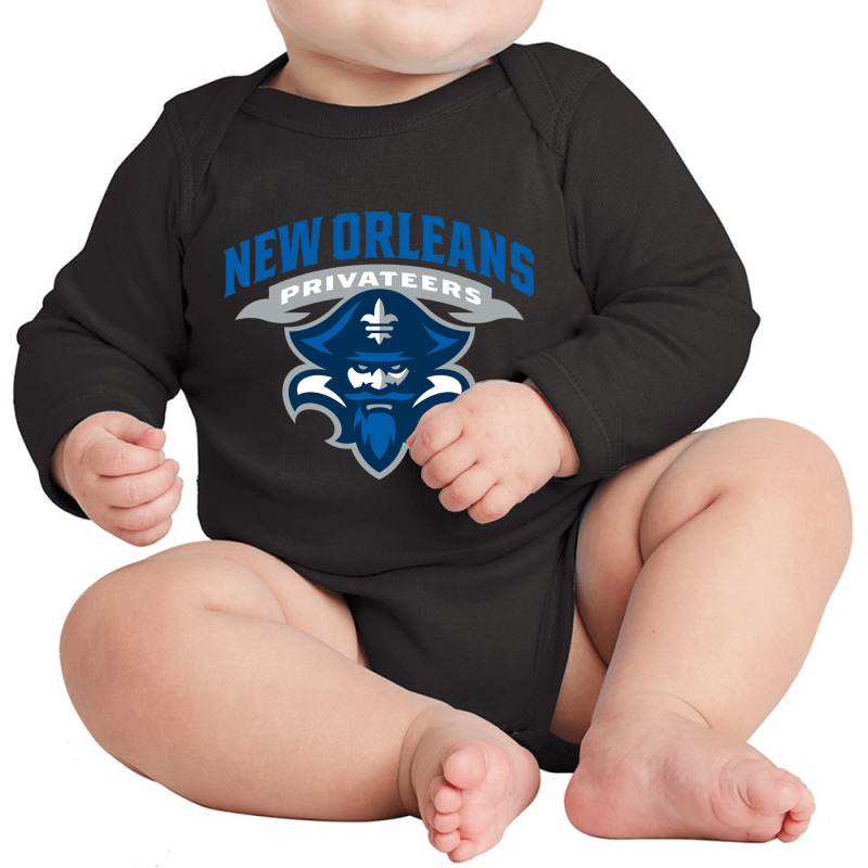 Cool,new,orleans,privateers Long Sleeve Baby Bodysuit by swordd | Artistshot