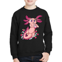 Axolotl Axolotl Pastel Strawberry Milk Shake Anime Goth Aesthetic Youth Sweatshirt | Artistshot