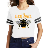 Cute Bee Keeper The Bee Girl Bee Costume Women T Shirt Scorecard Crop Tee | Artistshot