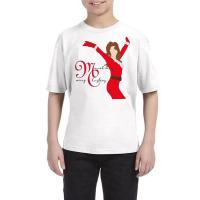 Mariah Carey Merry Christmas Youth Tee | Artistshot