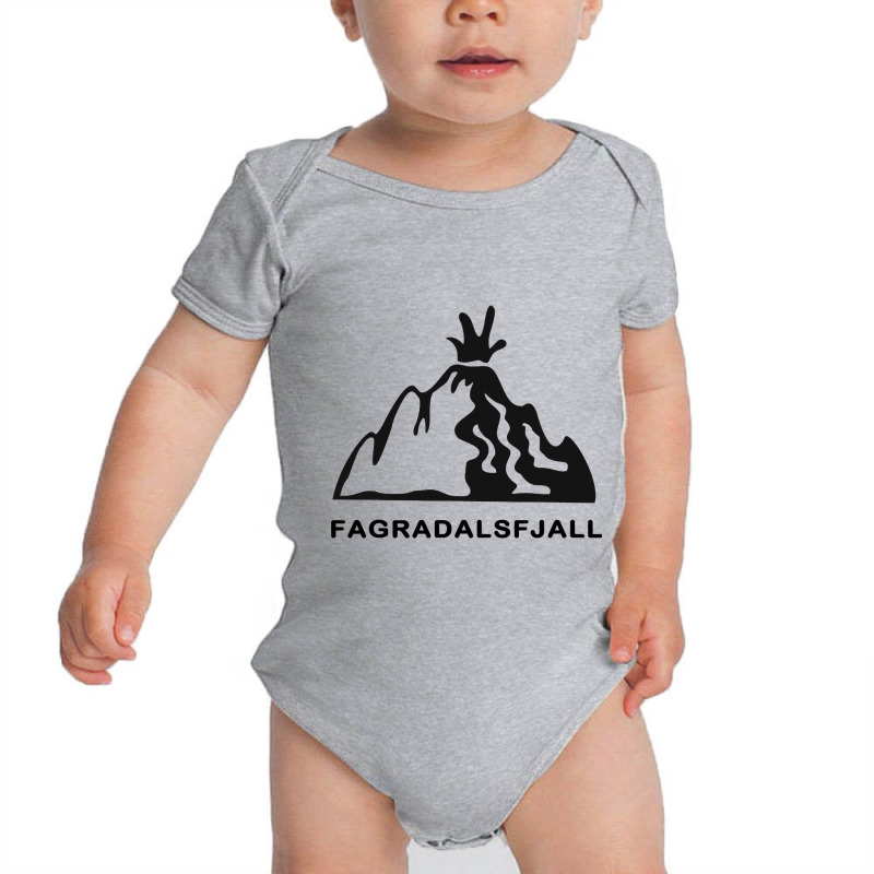 Fagradalsfjall Mountain Volcano Iceland 2021 Baby Bodysuit by Binhthai9809 | Artistshot