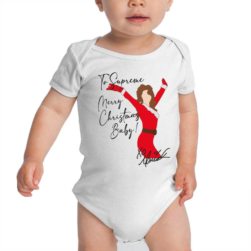 Mariah Carey Merry Christmas Baby! Baby Bodysuit by coşkun | Artistshot