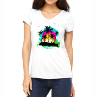 The Island Women's V-neck T-shirt | Artistshot