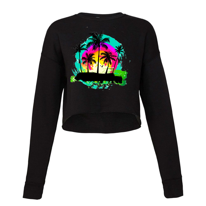 The Island Cropped Sweater | Artistshot