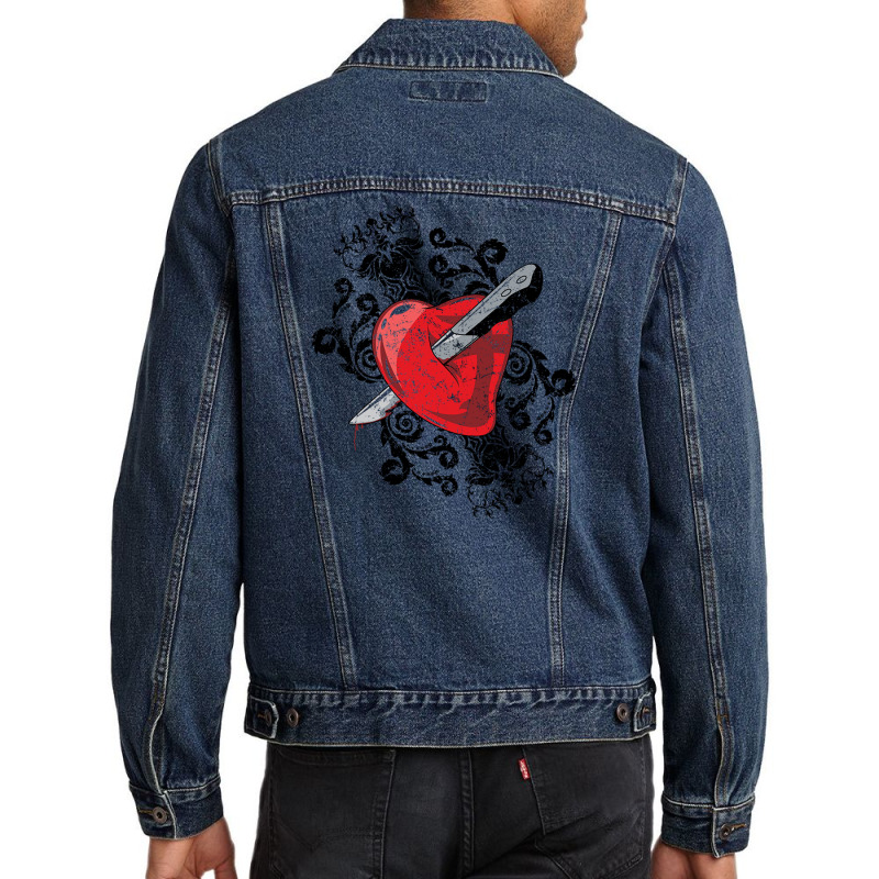 Anti Valentines Day Men Denim Jacket | Artistshot