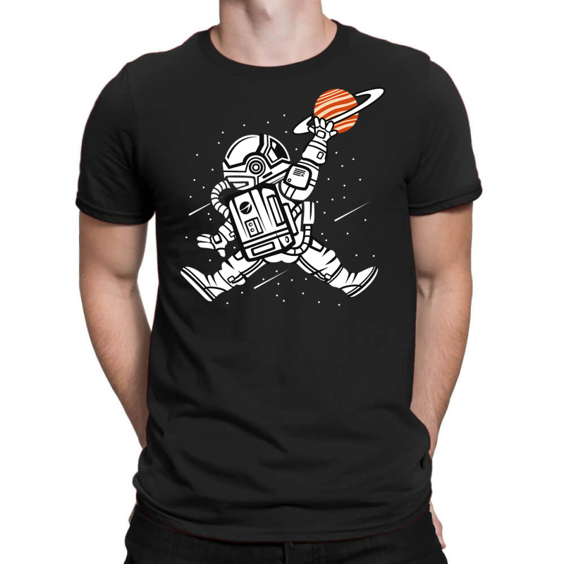 Astronaut In Outer Space T-shirt | Artistshot