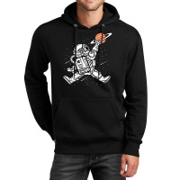 Astronaut In Outer Space Unisex Hoodie | Artistshot