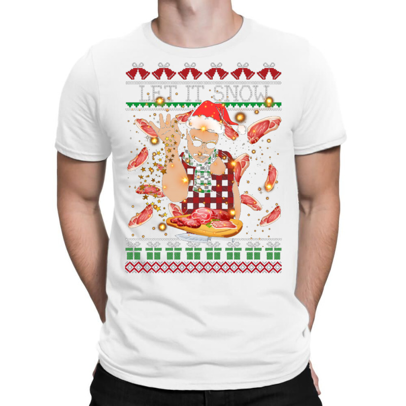 Saltbae Christmas Ugly T-shirt | Artistshot