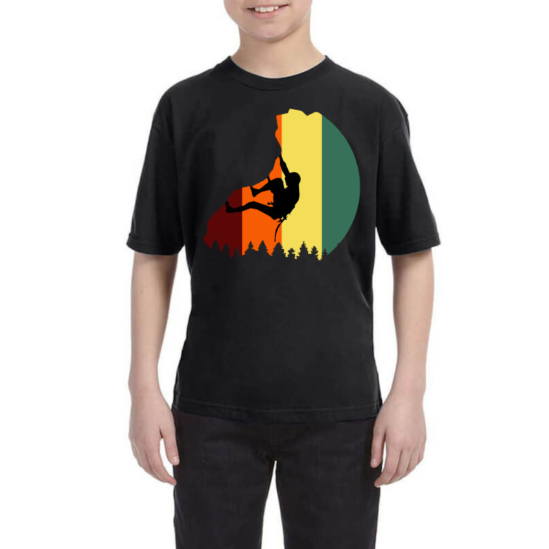 Boulder Mountaineer Climber Youth Tee | Artistshot