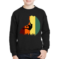 Boulder Mountaineer Climber Youth Sweatshirt | Artistshot