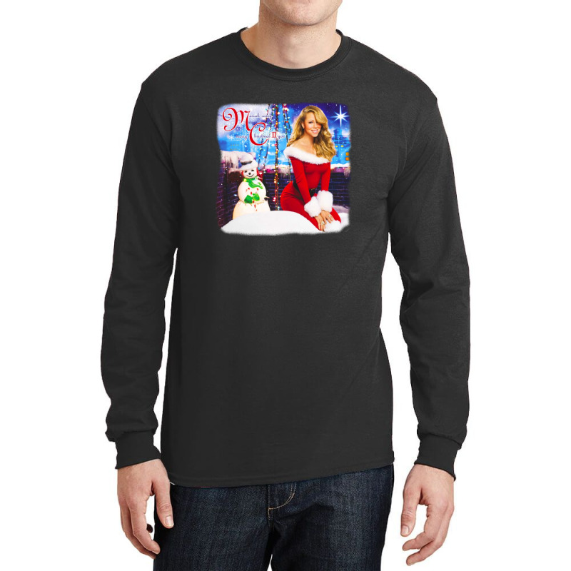 Mariah Carey Merry Christmas Love You Long Sleeve Shirts by coşkun | Artistshot