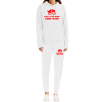 Quote Everything Woke Turns Hoodie & Jogger Set | Artistshot