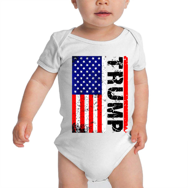 President Donald Trump 2020 Vintage Baby Bodysuit | Artistshot