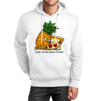 Pizza And Pineapple Unisex Hoodie | Artistshot