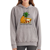 Pizza And Pineapple Vintage Hoodie | Artistshot