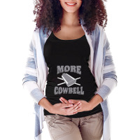 More Cowbell Maternity Scoop Neck T-shirt | Artistshot