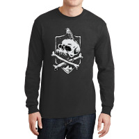 Vintage Skull With Bird Long Sleeve Shirts | Artistshot