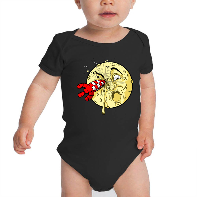 Moon Rocket Baby Bodysuit by Karlangas | Artistshot