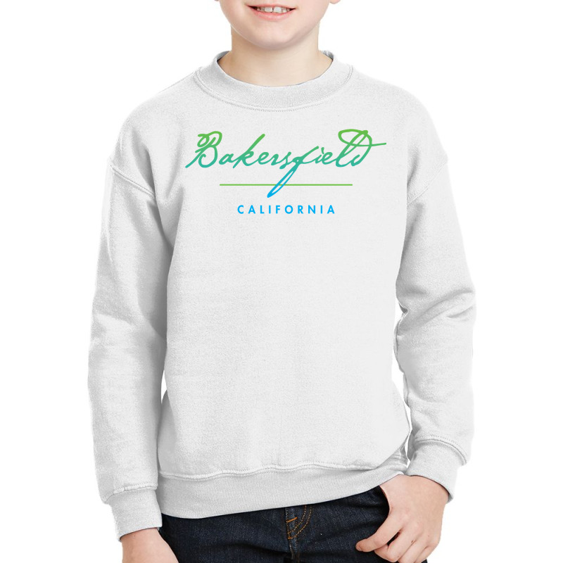 Bakersfield California Pullover Hoodie Youth Sweatshirt by webberoliveria | Artistshot