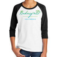 Bakersfield California Pullover Hoodie Youth 3/4 Sleeve | Artistshot