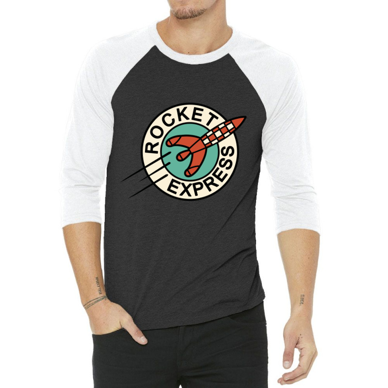 Rocket Express 3/4 Sleeve Shirt by Karlangas | Artistshot