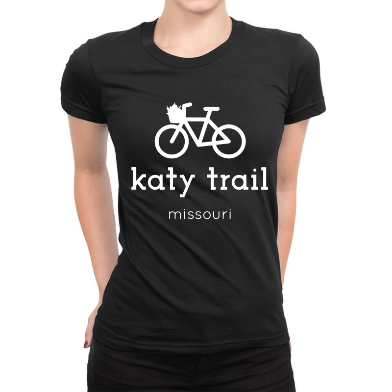 Katy Trail Missouri Ladies Fitted T-Shirt by Bakekok | Artistshot