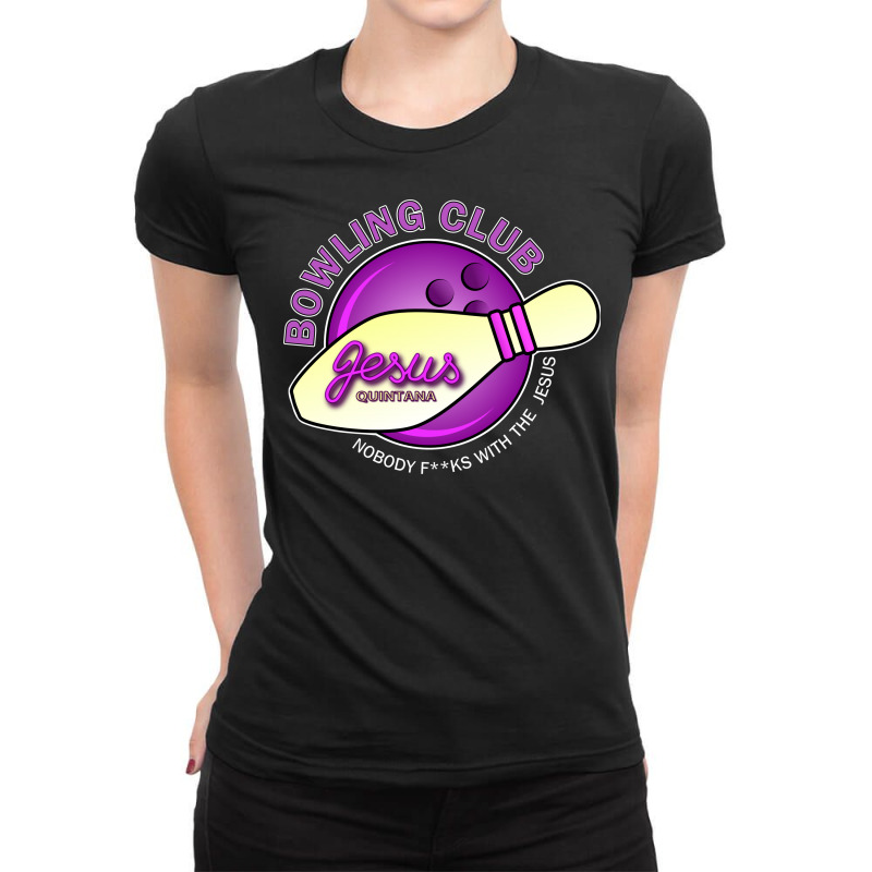 Bowling Club Ladies Fitted T-Shirt by Karlangas | Artistshot