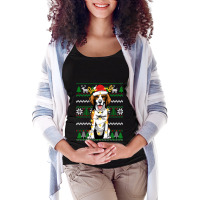 Beagle Christmas Lights Xmas Matching Family Dog Lover 129 Dog Lover Maternity Scoop Neck T-shirt | Artistshot