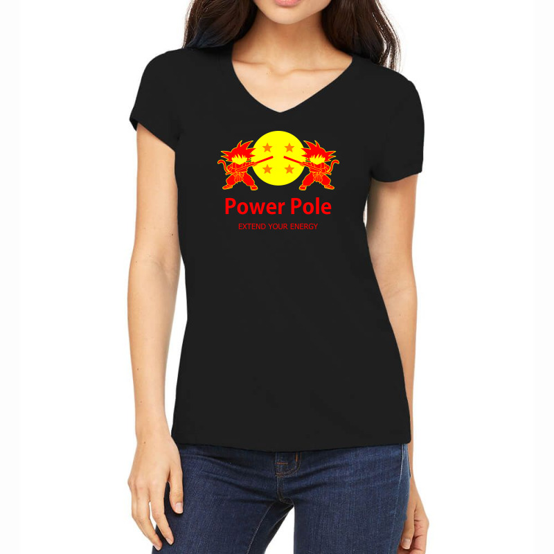 Extend Your Energy Women's V-Neck T-Shirt by Karlangas | Artistshot