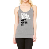 Get Over It Saiyan Racerback Tank | Artistshot