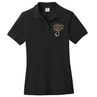 Accept Understand Love Flower Autism Awareness Day Ladies Polo Shirt | Artistshot