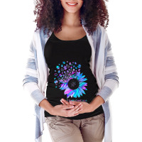 Accept Understand Love Sunflower Funny Autism Awareness Maternity Scoop Neck T-shirt | Artistshot