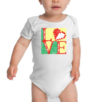 Link's Heart Baby Bodysuit | Artistshot