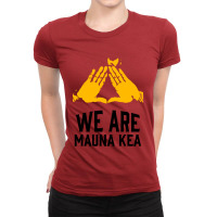 Mauna Kea Ladies Fitted T-shirt | Artistshot