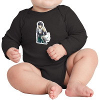 Mirai Angle Eyes 71253221 Long Sleeve Baby Bodysuit | Artistshot