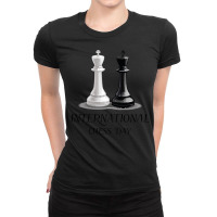 Chess Lover Gift T  Shirt International Chess Day Ladies Fitted T-shirt | Artistshot