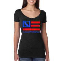 Patriotic California Republic Usa Flag Art Cali Local Map Tank Top Women's Triblend Scoop T-shirt | Artistshot