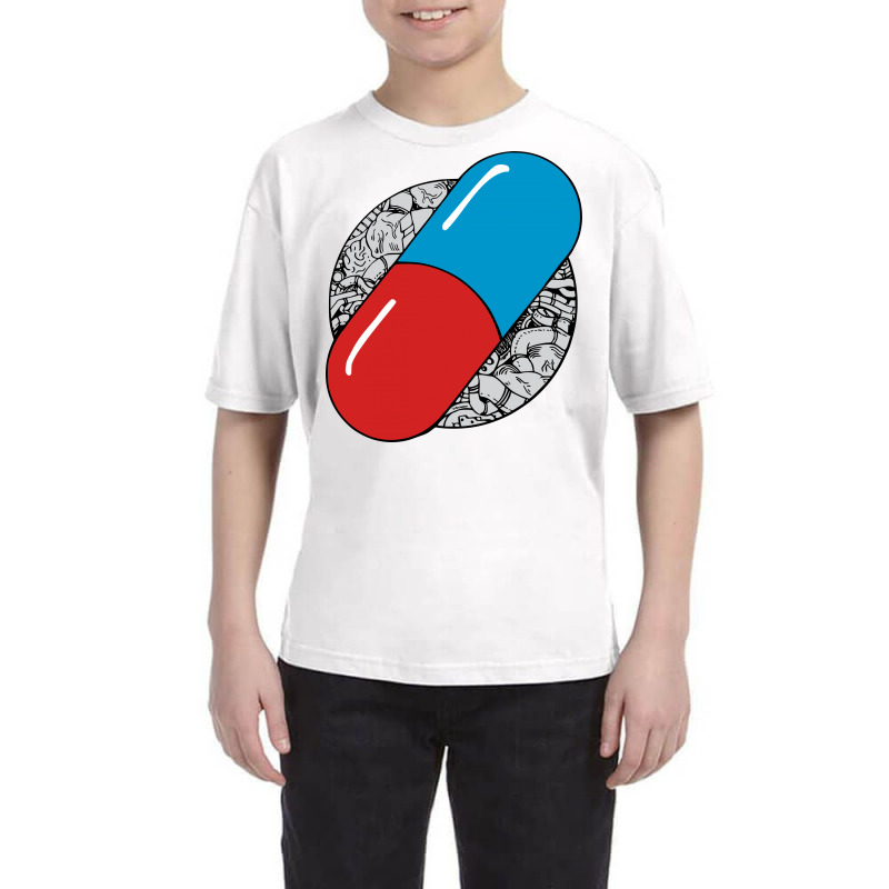 Custom Akira Pill 2 Youth Tee By Sbm052017 - Artistshot