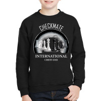 Chess Player Gift T  Shirt International Chess Day Youth Sweatshirt | Artistshot